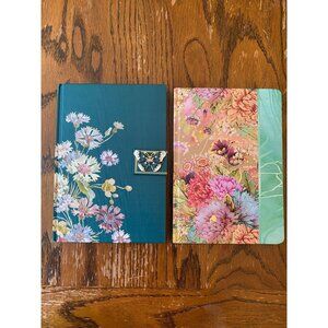 NEW Floral Hardcover Journals With Lined Pages & Decorative Covers